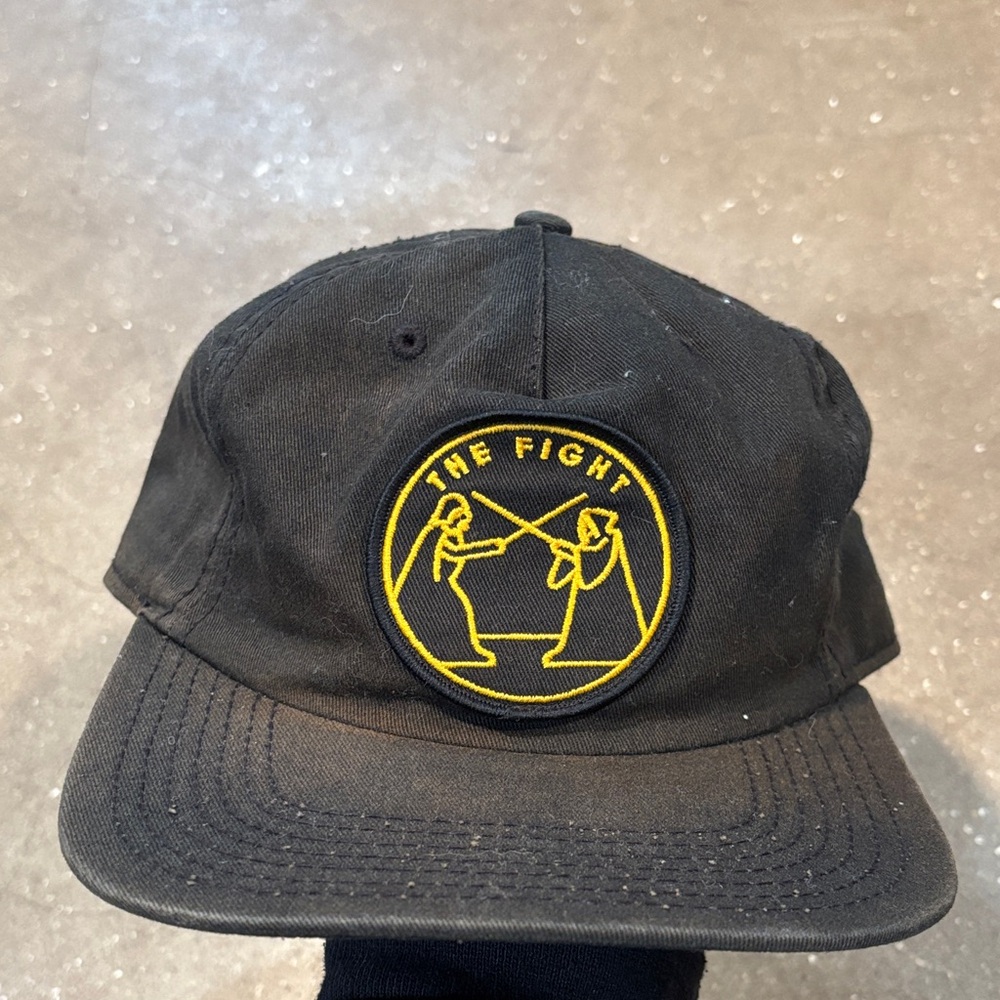 Star Wars the fight Black Cap with Yellow Interior